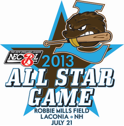 NECBL All-Star Game 2013 Primary Logo iron on transfers for clothing